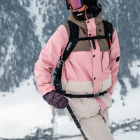 Utility Pro Hybrid-Jacke | Genuine Pink Colour Block