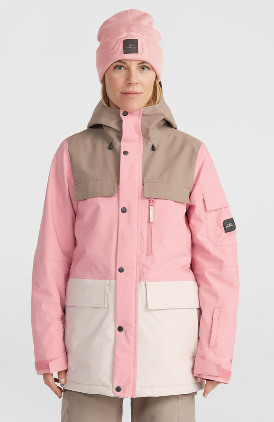 Utility Pro Hybrid-Jacke | Genuine Pink Colour Block