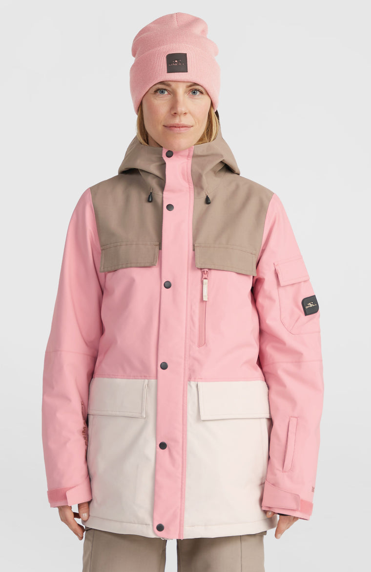 Utility Pro Hybrid-Jacke | Genuine Pink Colour Block