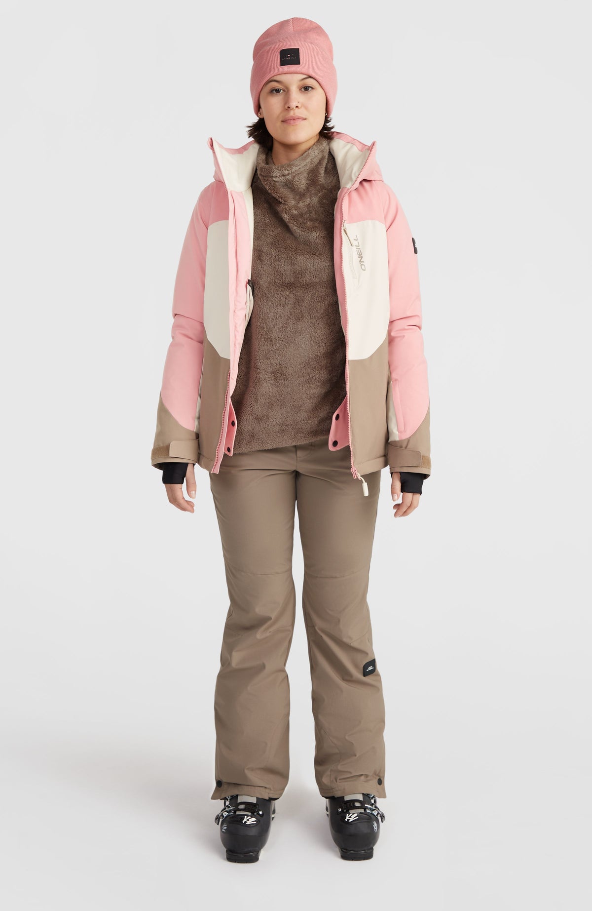 Carbonite Skijacke | Genuine Pink Colour Block