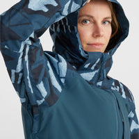 Aplite Plus Skijacke | Blue Triangle Ikat