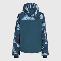 Aplite Plus Skijacke | Blue Triangle Ikat