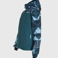 Aplite Plus Skijacke | Blue Triangle Ikat