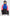 FWC'Play Asymmetric Ski- und Snowboardjacke | Active Blue Colour Block