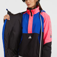 FWC'Play Asymmetric Ski- und Snowboardjacke | Active Blue Colour Block
