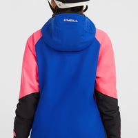 FWC'Play Asymmetric Ski- und Snowboardjacke | Active Blue Colour Block