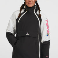 FWC'Play Asymmetric Ski- und Snowboardjacke | Black Out Colour Block