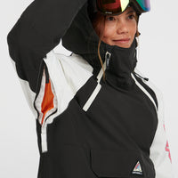 FWC'Play Asymmetric Ski- und Snowboardjacke | Black Out Colour Block