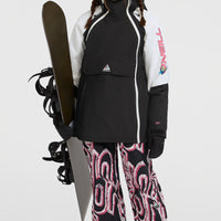 FWC'Play Asymmetric Ski- und Snowboardjacke | Black Out Colour Block