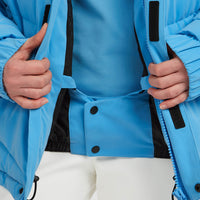 Gesteppte FWC'Cruz Hybrid-Skijacke | Blue Poppy