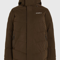 Gesteppte FWC'Cruz Hybrid-Skijacke | Coffee Bean
