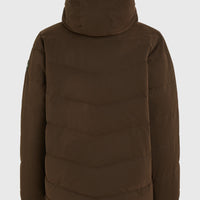 Gesteppte FWC'Cruz Hybrid-Skijacke | Coffee Bean