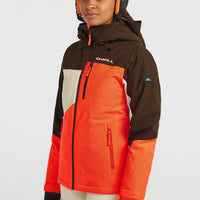 FWC'Cruz Triple Skijacke | Coffee Bean Colour Block