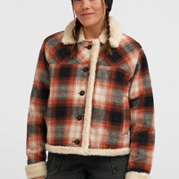 O'Riginals Jacke mit Fleecefutter | Bonfire Check