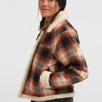 O'Riginals Jacke mit Fleecefutter | Bonfire Check