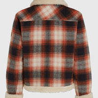 O'Riginals Jacke mit Fleecefutter | Bonfire Check
