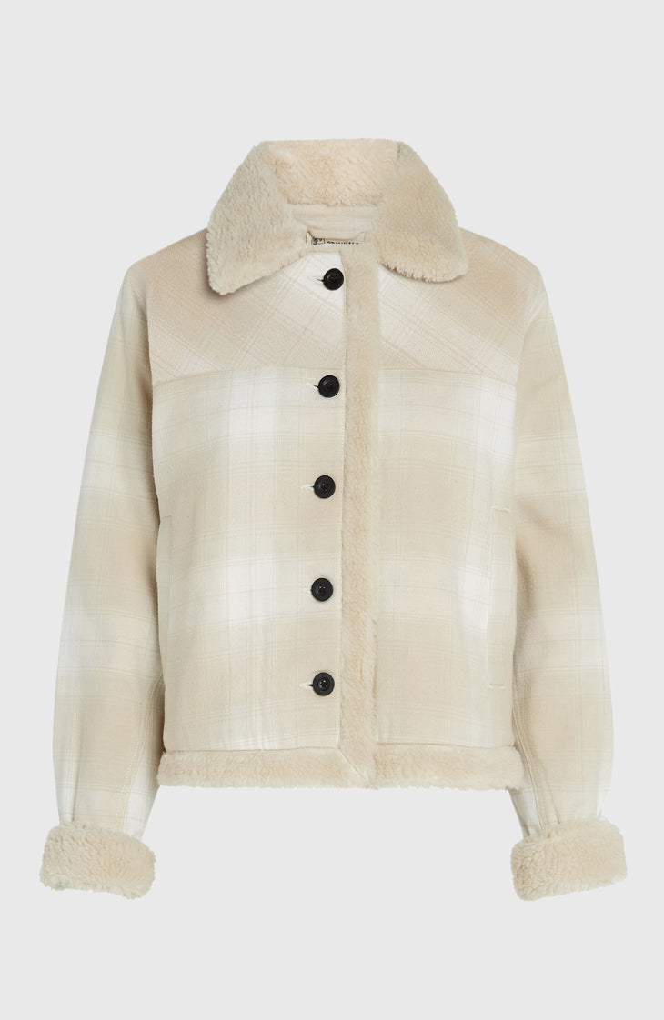O'Riginals Jacke mit Fleecefutter | Beige Check