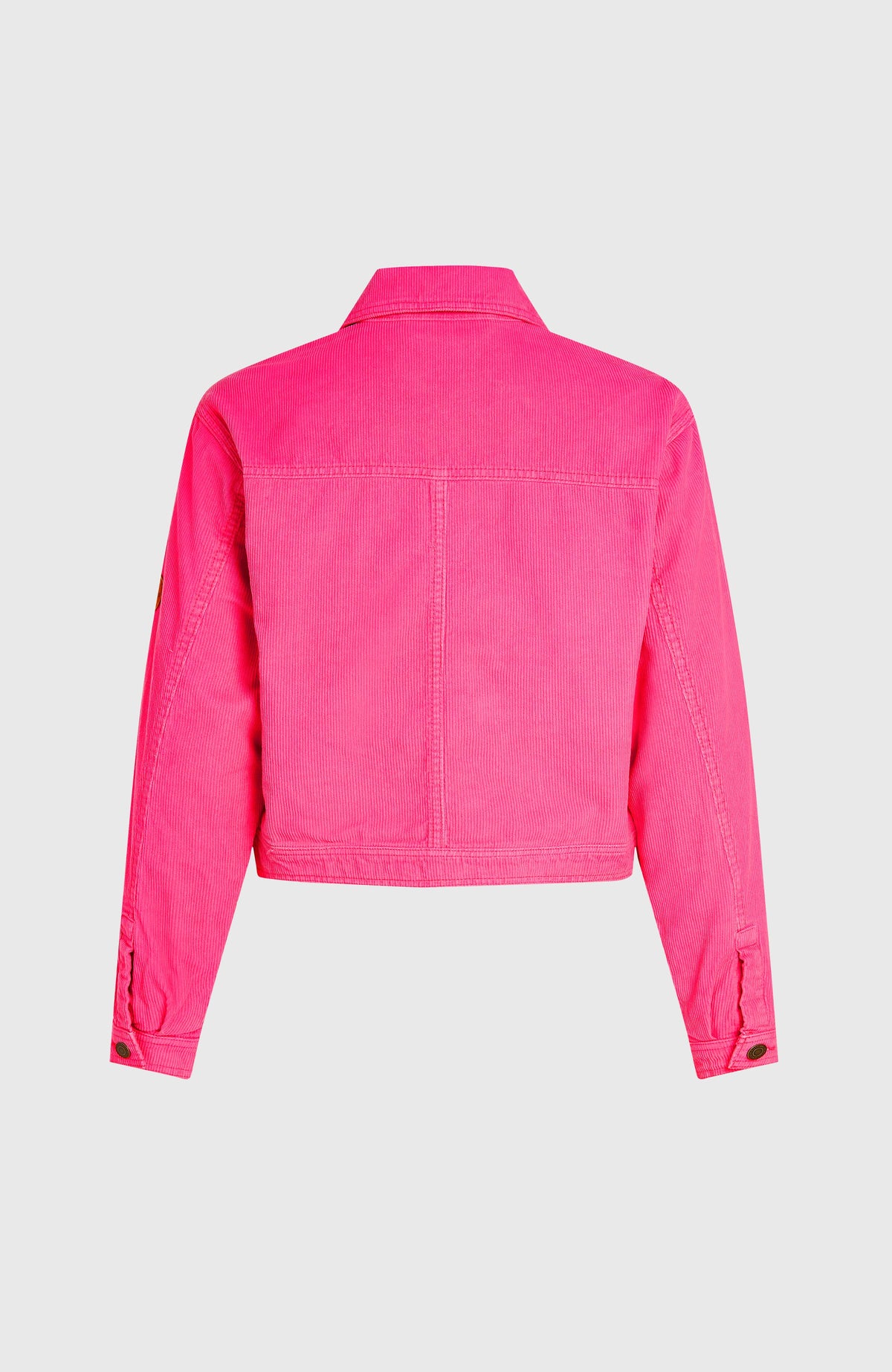 O'Riginals Cordjacke für Damen, pink, freigestellt von hinten
