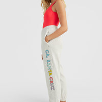 Connective High-Waist Jogginghose | White Melange