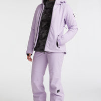 Star Melange Skihose | Purple Rose