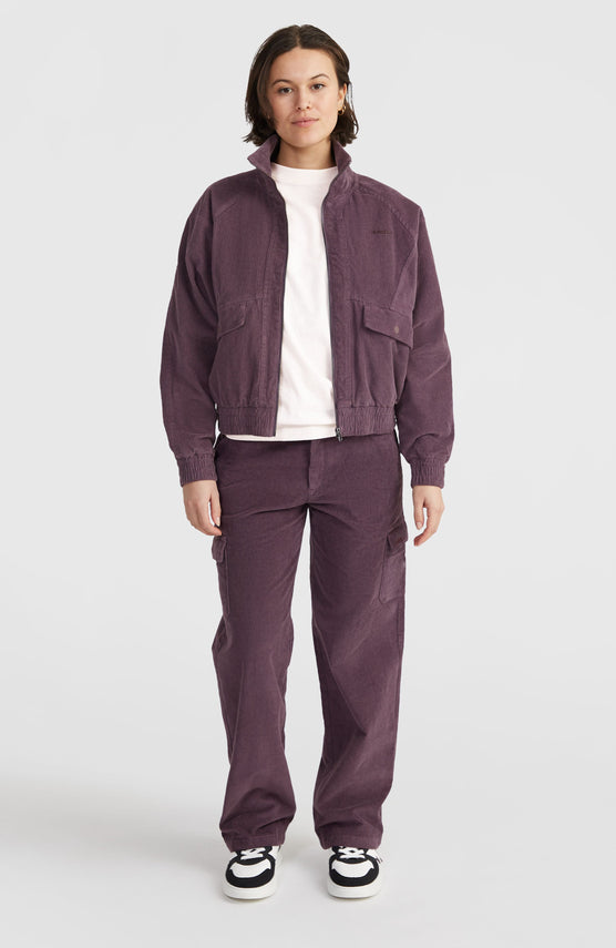 Surf Heroes Cord-Cargohose | Mauve Miracle