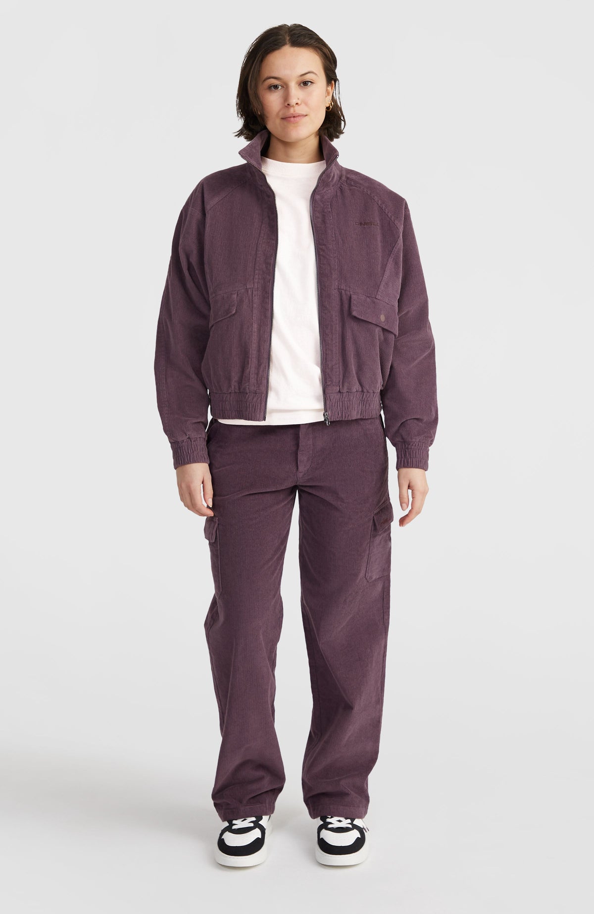 Surf Heroes Cord-Cargohose | Mauve Miracle