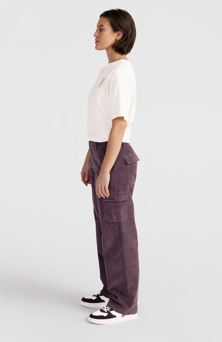 Surf Heroes Cord-Cargohose | Mauve Miracle