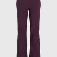 Star Slim Skihose | Aubergine