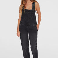 Essentials Twill-Latzhose | Black Out