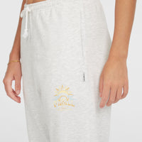 Beach Vintage Jogginghose | White Melange