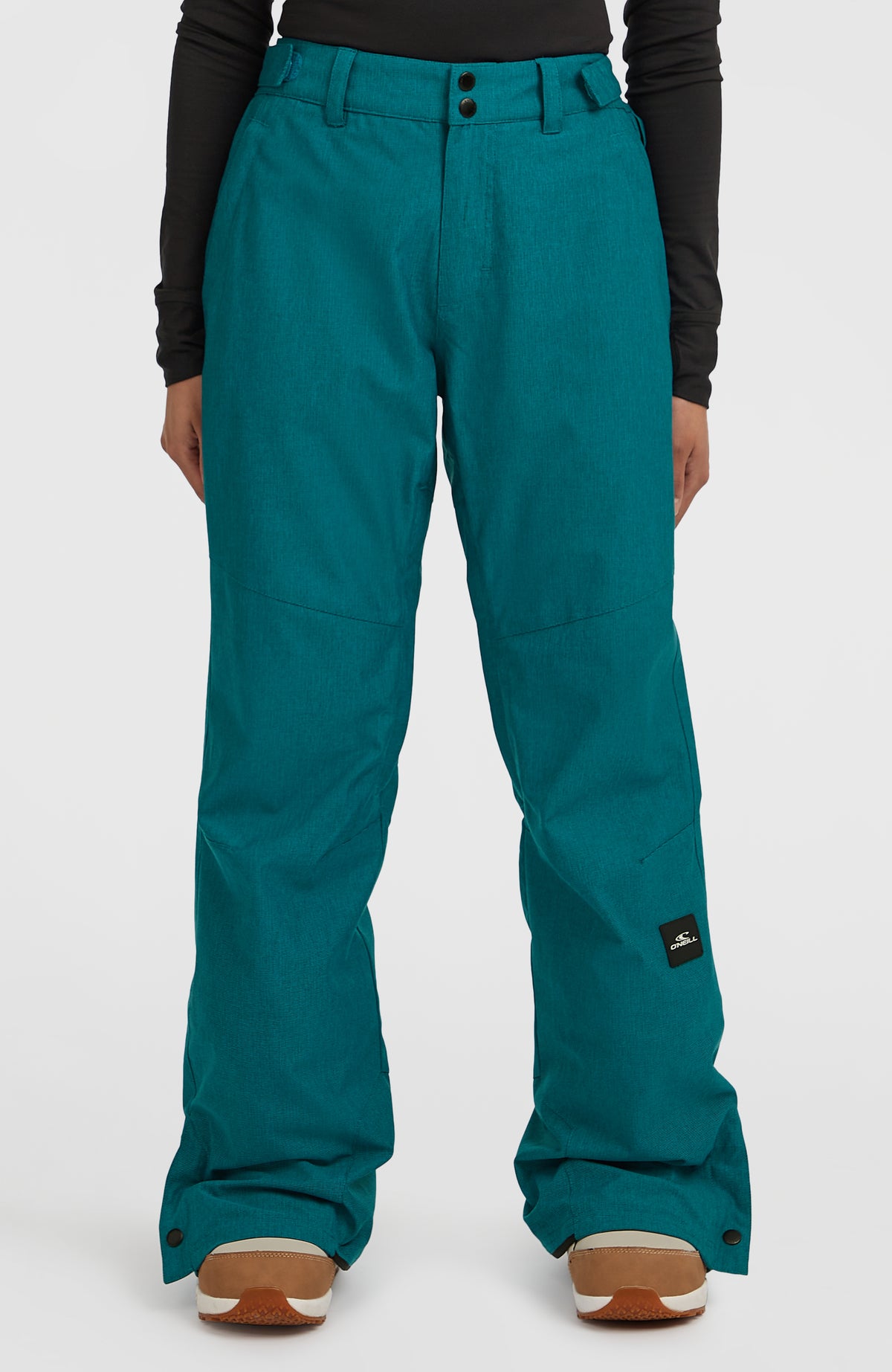 O'Neill FWC'Cruz Melange Skihose für Damen, blau, Vorderansicht am Model