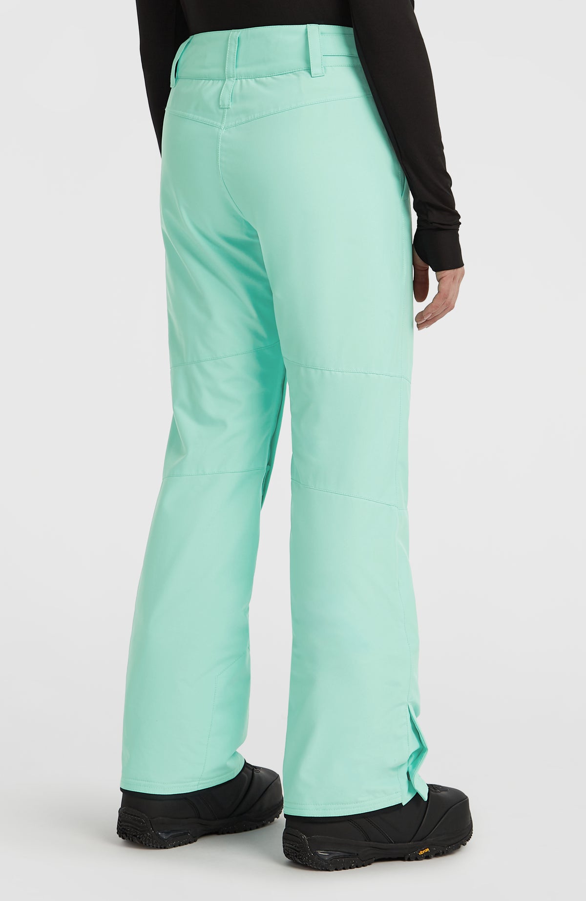 FWC'Cruz Slim Skihose für Damen, grün, am Model getragen, Rückansicht
