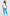 Essentials Script Jogginghose | Blue Poppy