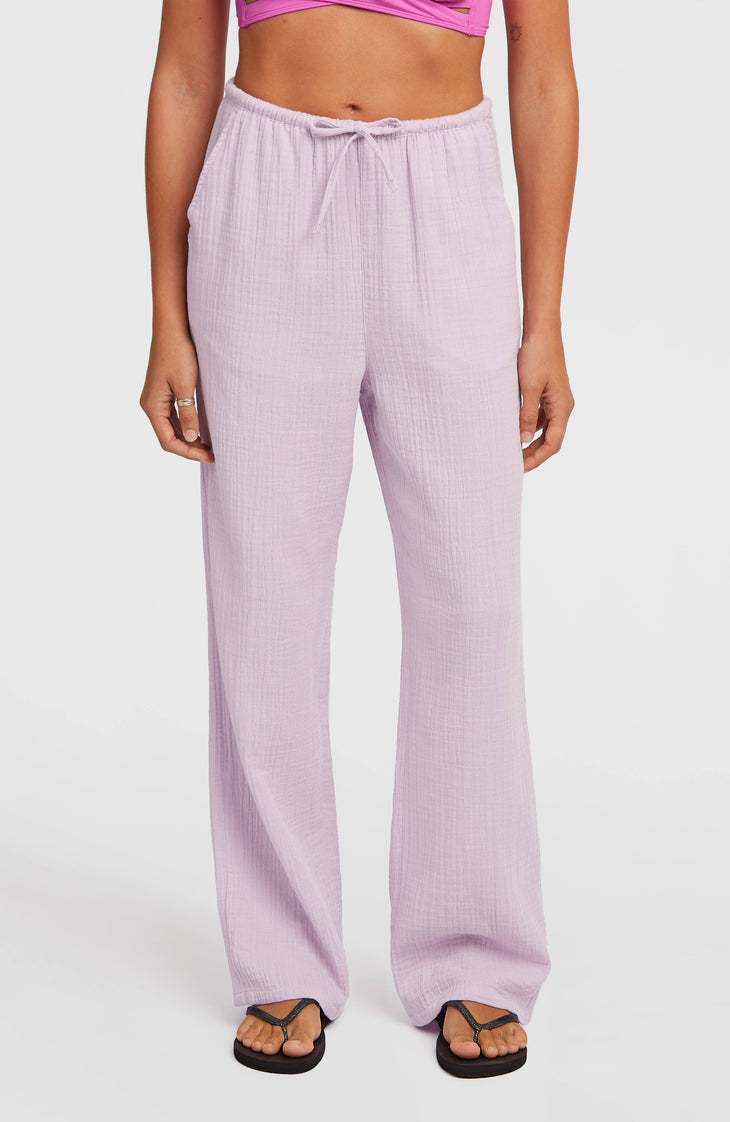 Strukturierte Brenda Hose | Pale Lavender
