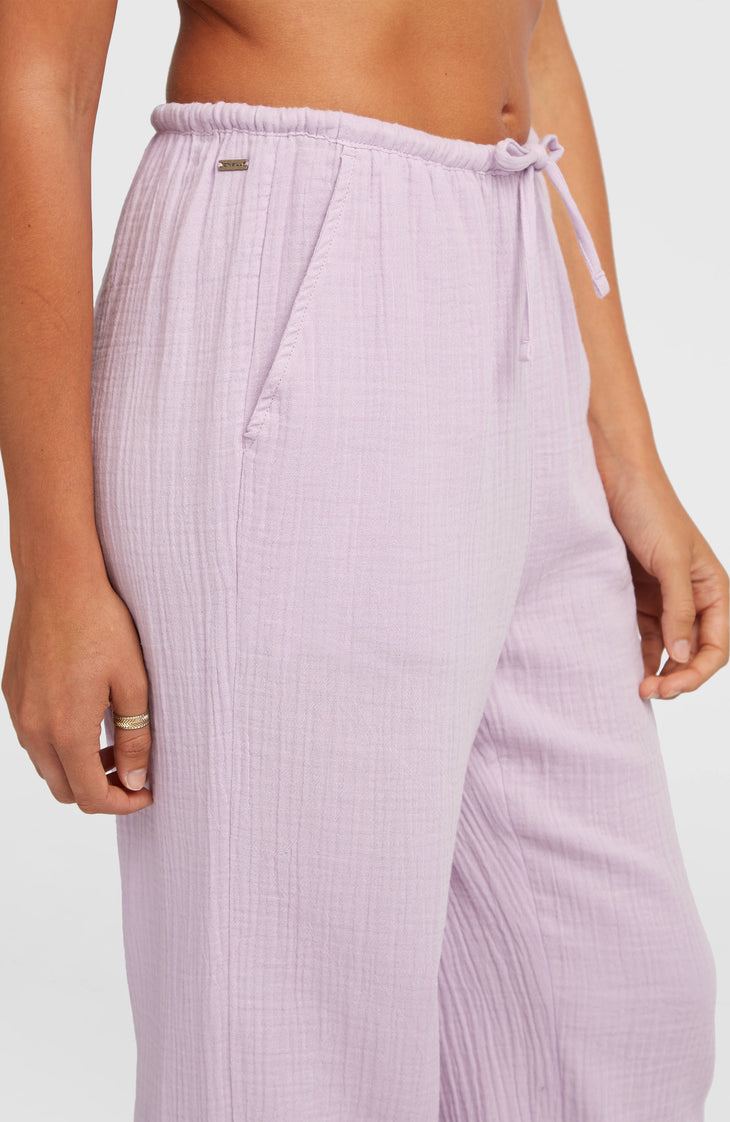 Strukturierte Brenda Hose | Pale Lavender