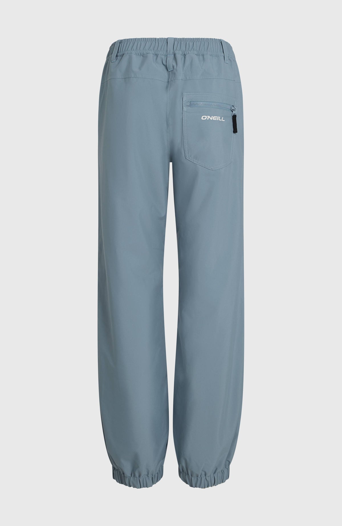 FWC Oversized Ski- und Snowboardhose für Damen, blau, freigestellt von hinten