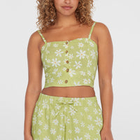 Beach Vintage Shorts | Green Daisyline