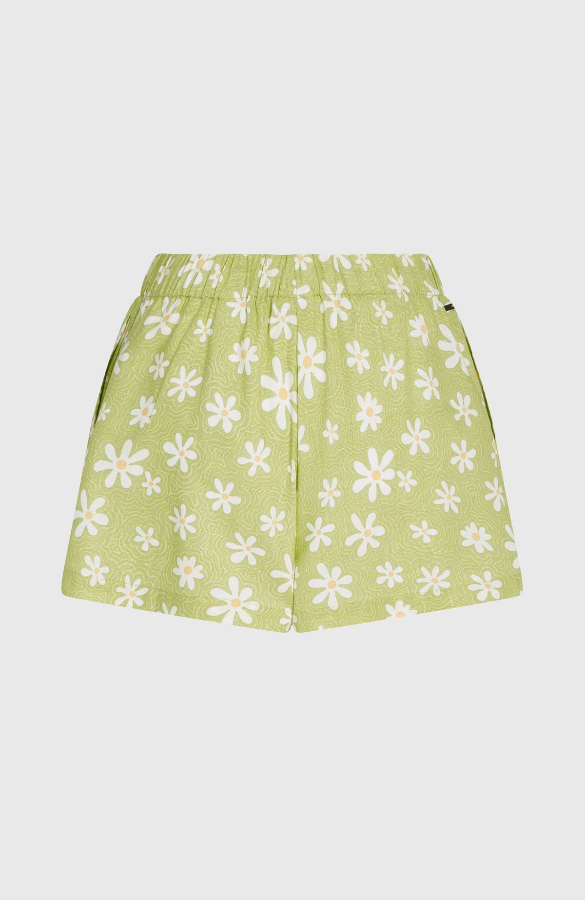 Beach Vintage Shorts | Green Daisyline