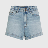 Tasia Paperbag Shorts | Denim Blue