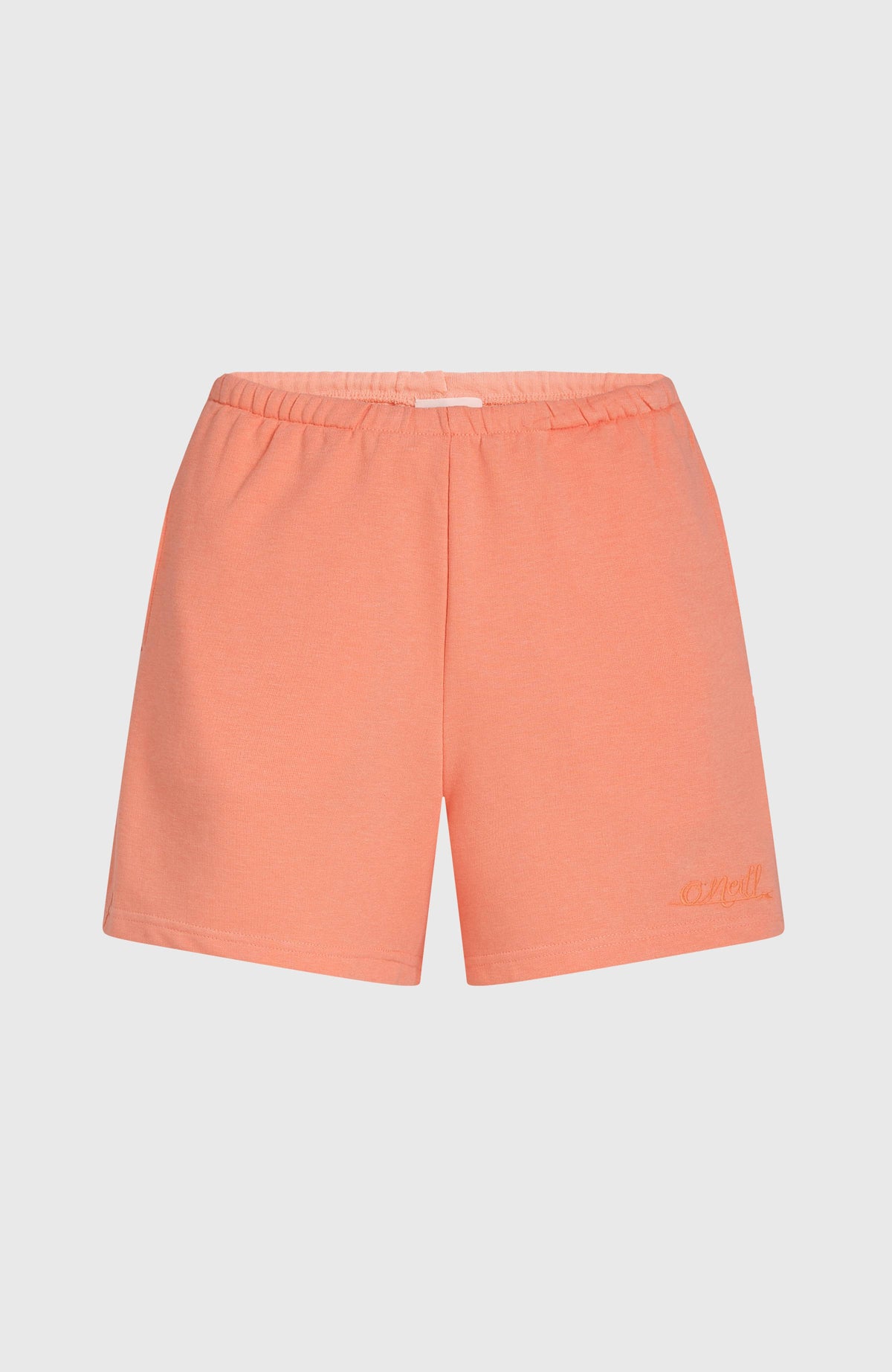 Essentials Script Sweatshorts | Coral Pink