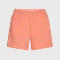 Essentials Script Sweatshorts | Coral Pink