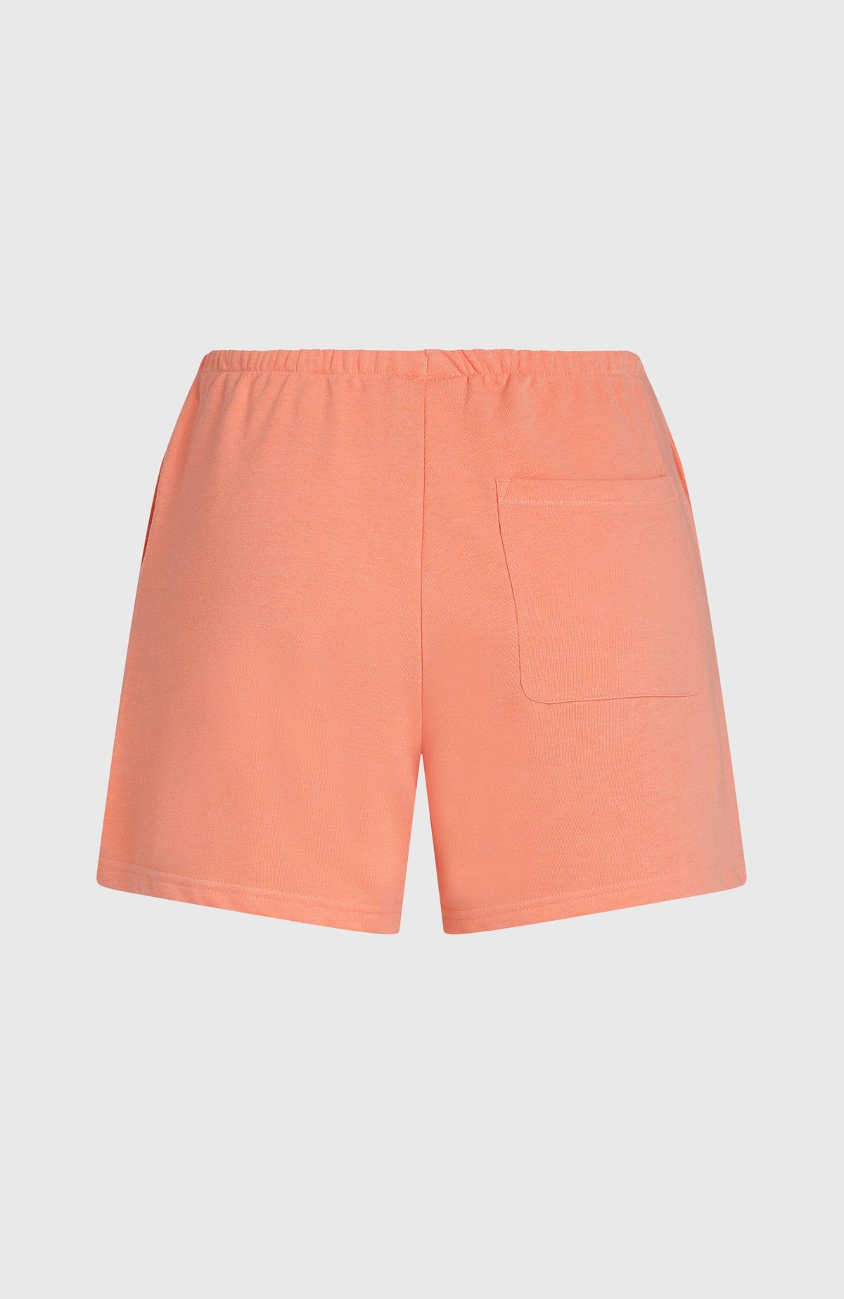 Essentials Script Sweatshorts | Coral Pink