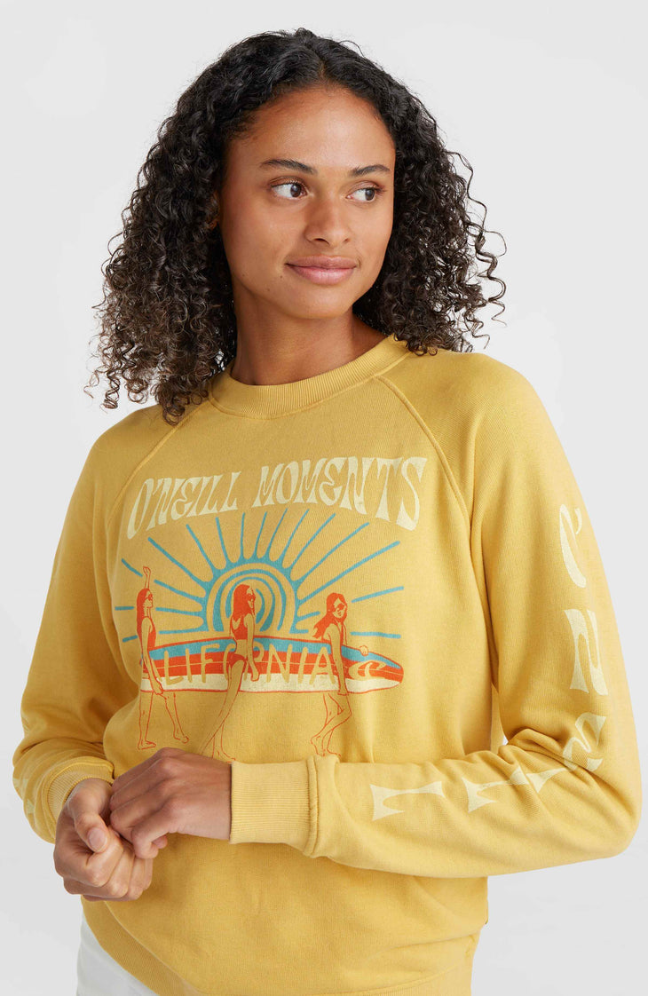 O'Neill Beach Vintage Crew Sweatshirt | Golden Haze
