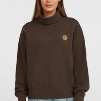 O'Riginals Crew Sweatshirt mit hohem Kragen | Coffee Bean