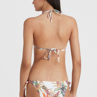 Capri - Bondey Bikini Set | White Tropical Flower
