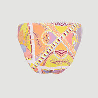 Rita Bikini Hose | Yellow Scarf Print