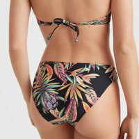 Rita Bikini Hose | Black Tropical Flower