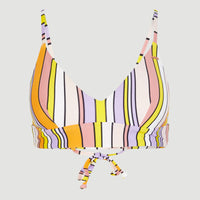 Wave Bikini Oberteil | Multi Stripe