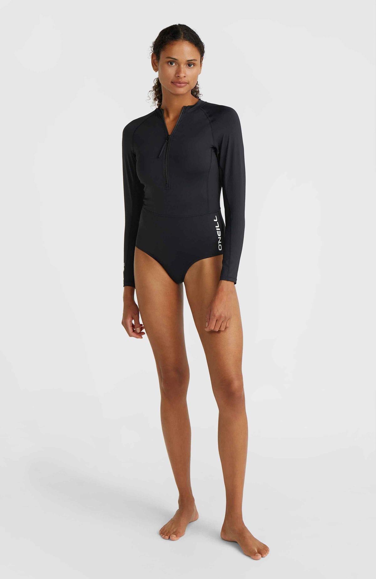 Black long sleeve one piece online