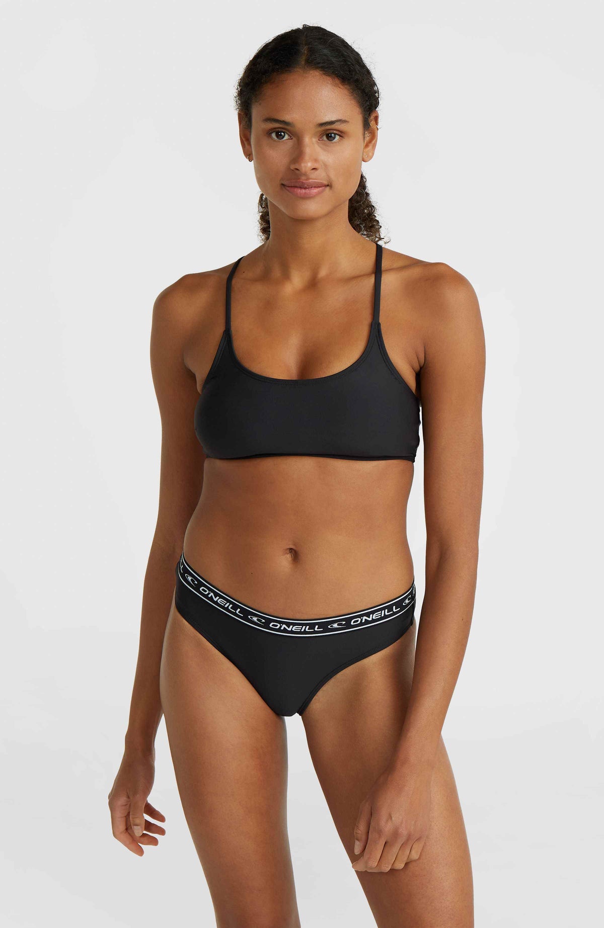 Black sports bikini on sale